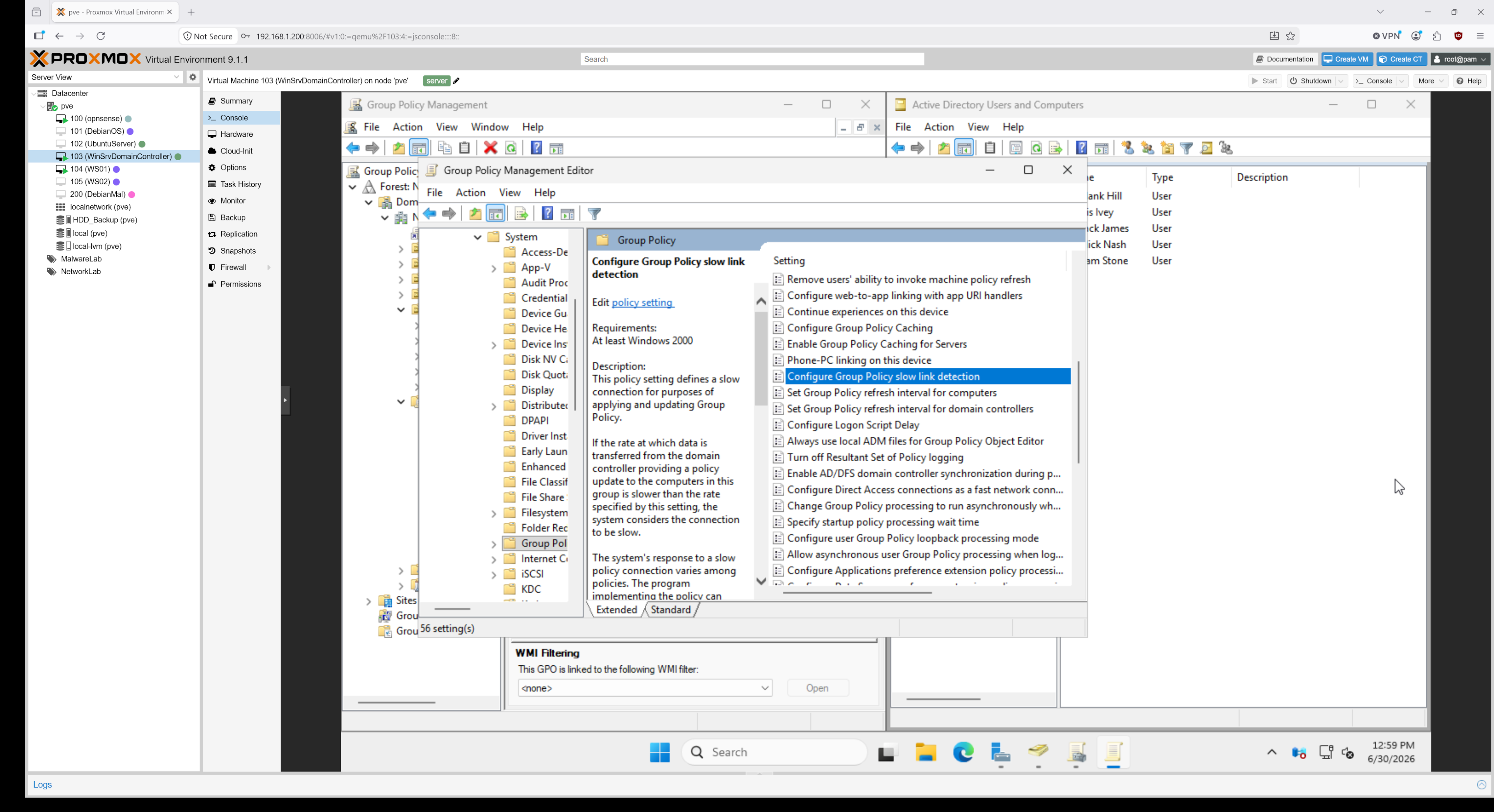 Configure Group Policy slow link detection setting in GPME